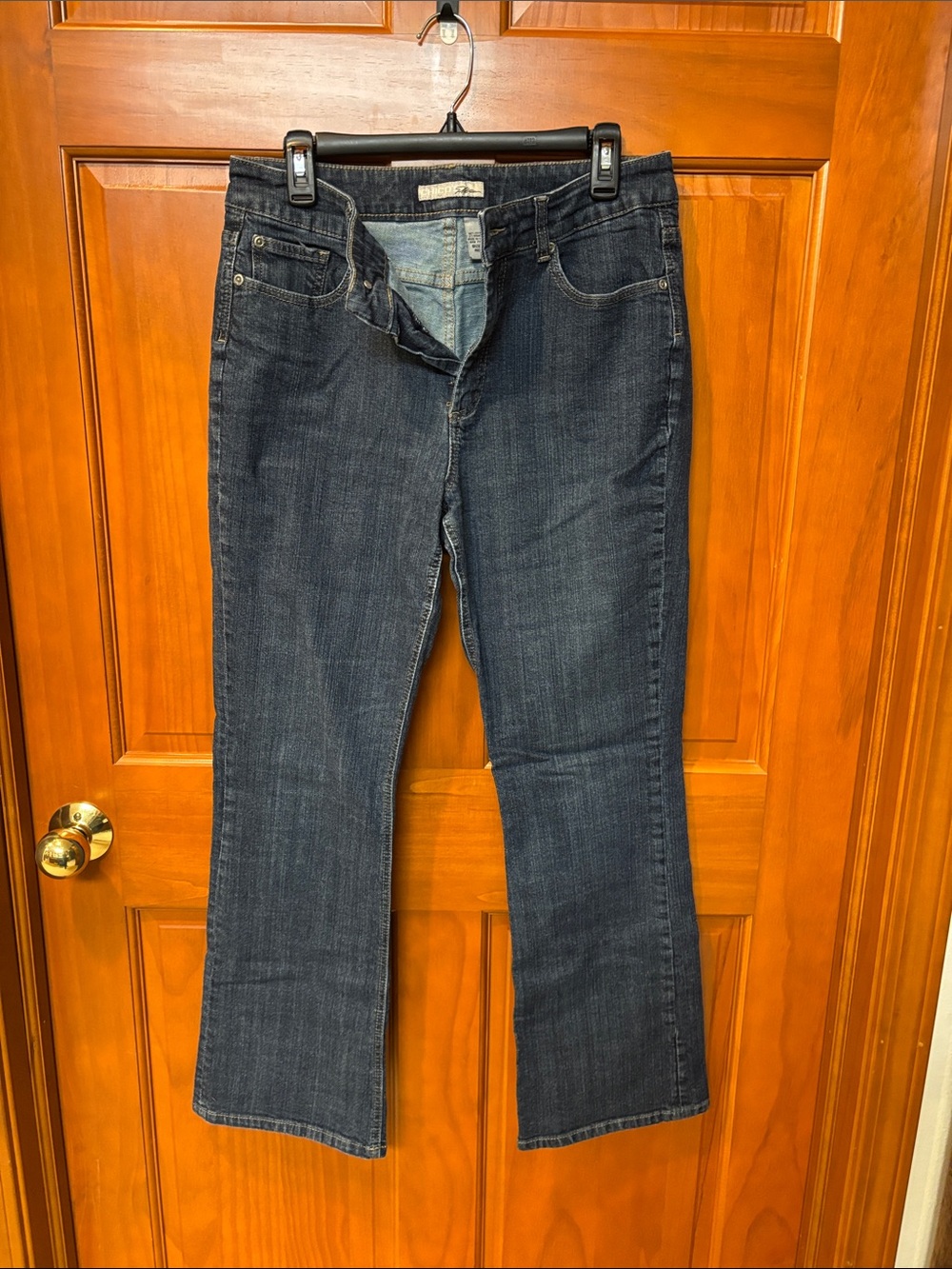 Chico's Women's Dark Blue Boot-Cut Jeans